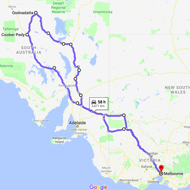 The Oodnadatta Track